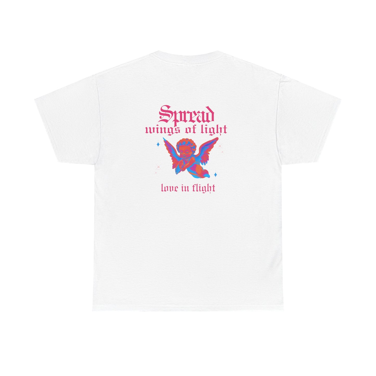 Angel Code Unisex Heavy Cotton Tee - Inspirational Graphic T-Shirt