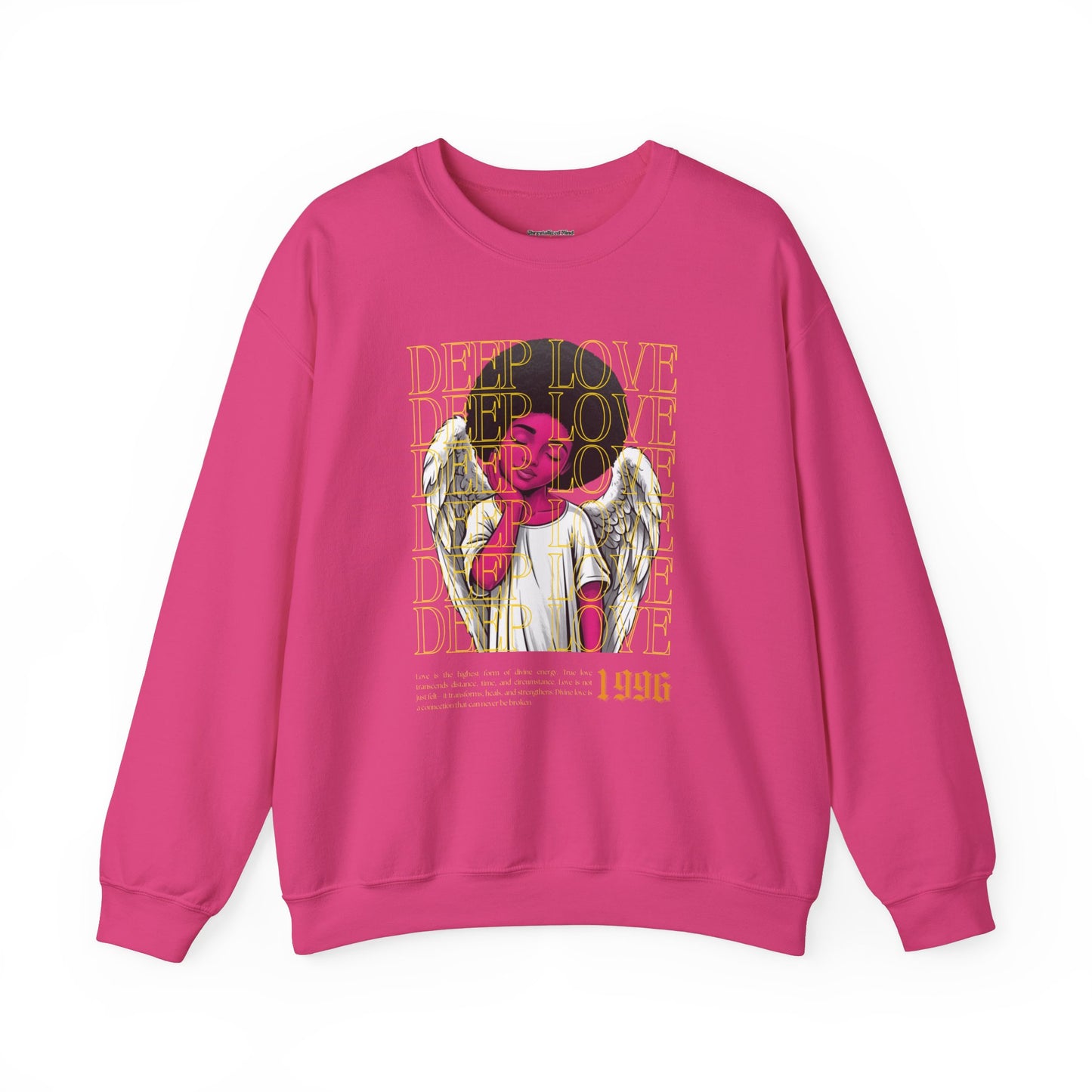 Deep Love Unisex Heavy Blend™ Crewneck Sweatshirt - Comfortable Casual Wear for Every Occasion