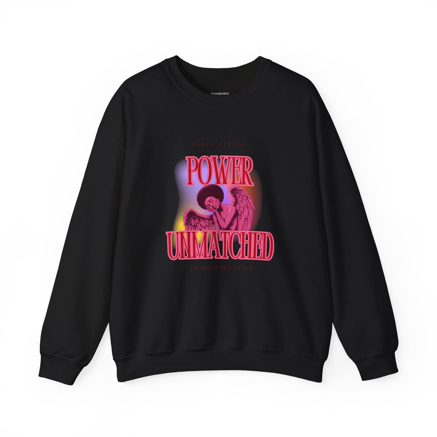 Power Unmatched - Unisex Heavy Blend™ Crewneck Sweatshirt - Comfortable Casual Wear for Every Occasion