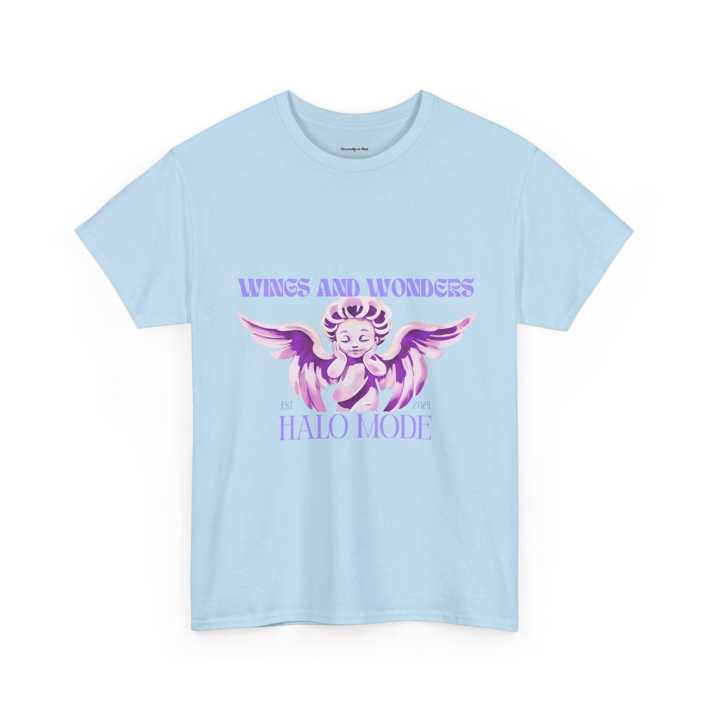Wings and Wonders Unisex Heavy Cotton Tee - Inspirational Graphic T-Shirt