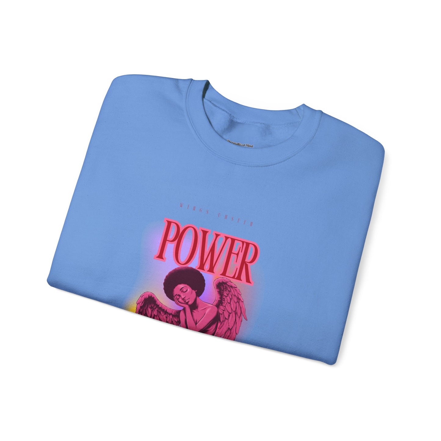 Power Unmatched - Unisex Heavy Blend™ Crewneck Sweatshirt - Comfortable Casual Wear for Every Occasion