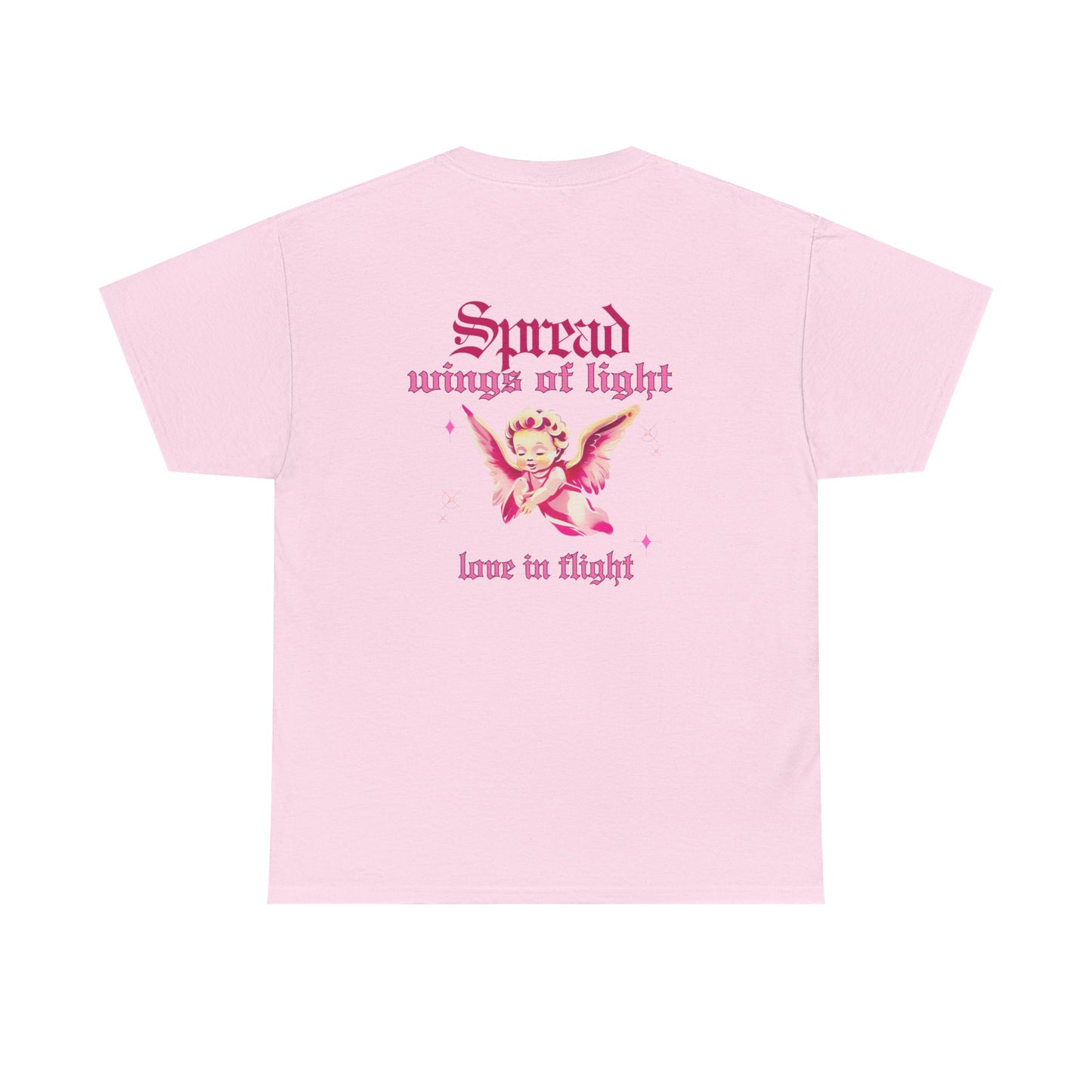 Angel Code Unisex Heavy Cotton Tee - Inspirational Graphic T-Shirt