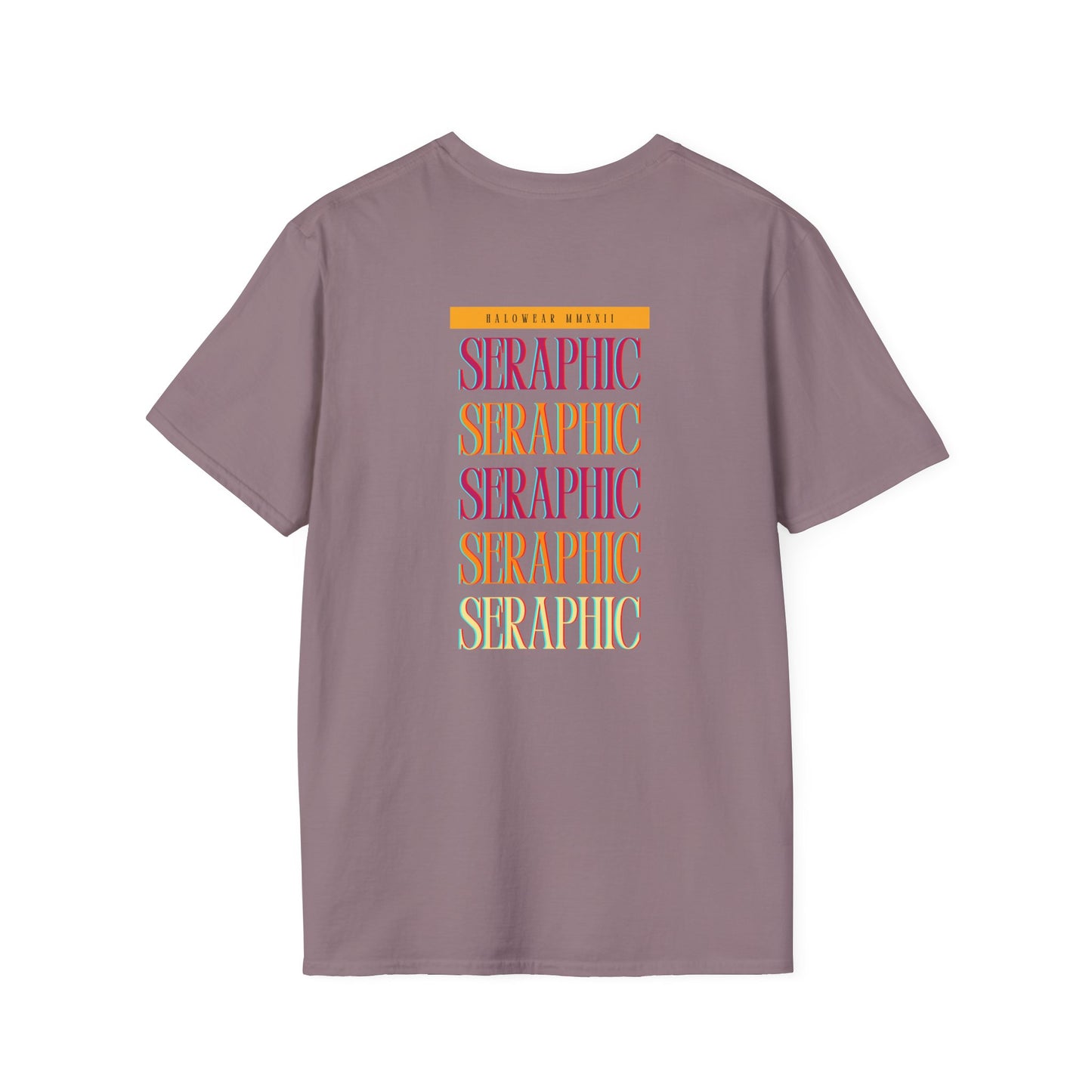Seraphic Vibes Unisex Heavy Cotton Tee - Inspirational Graphic T-Shirt