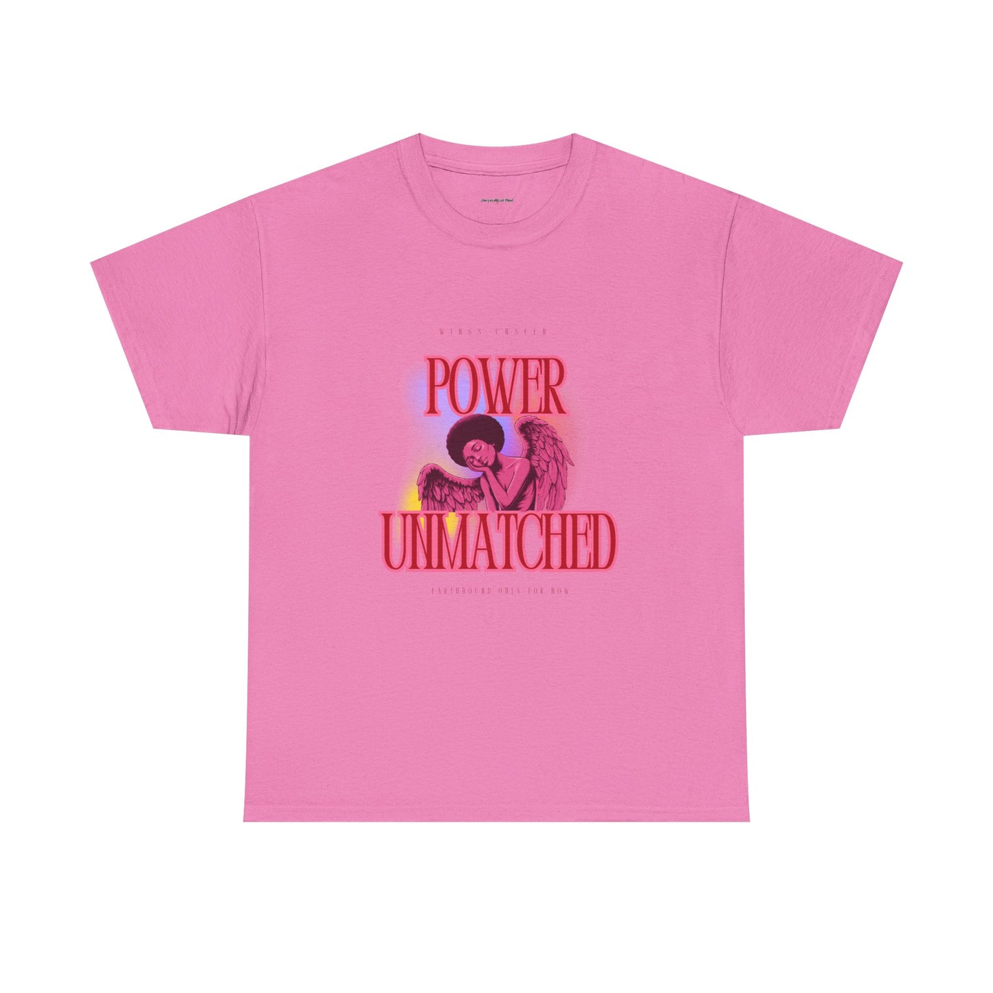 Power Unmatched- Unisex Heavy Cotton Tee - Inspirational Graphic T-Shirt