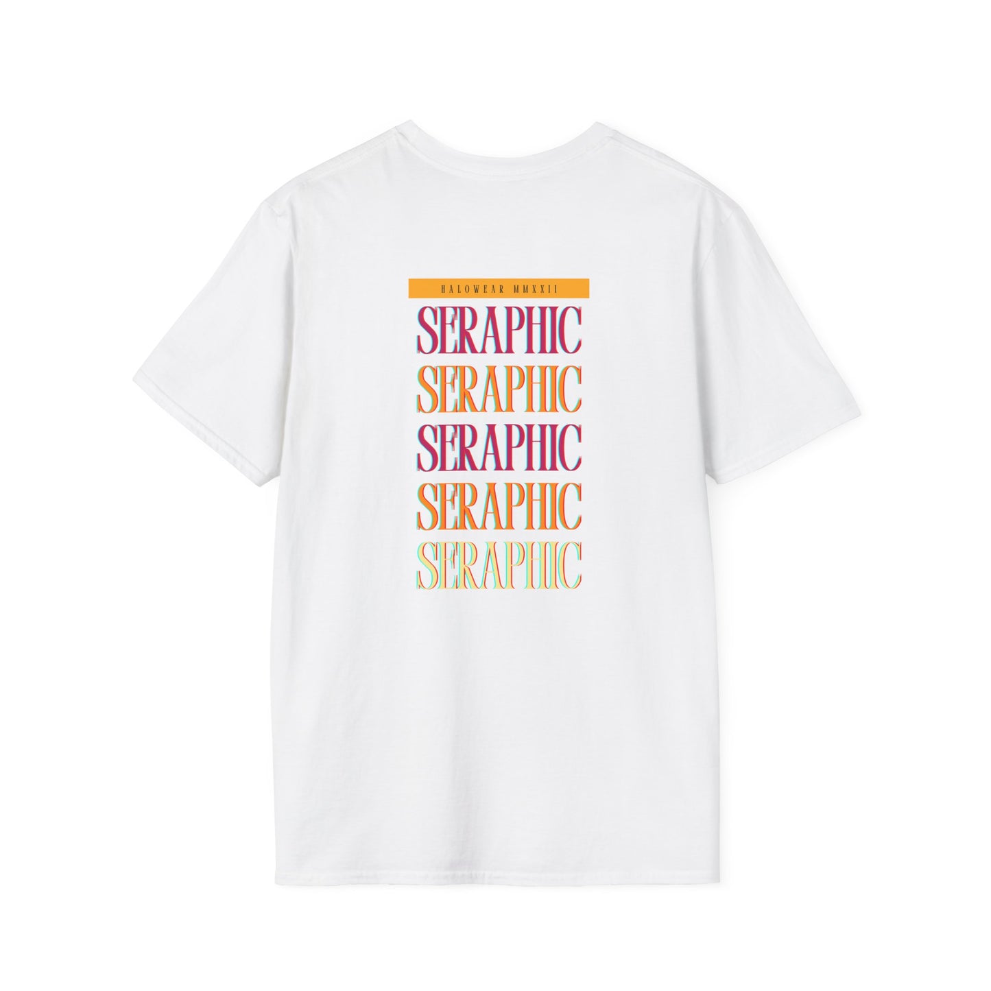 Seraphic Vibes Unisex Heavy Cotton Tee - Inspirational Graphic T-Shirt