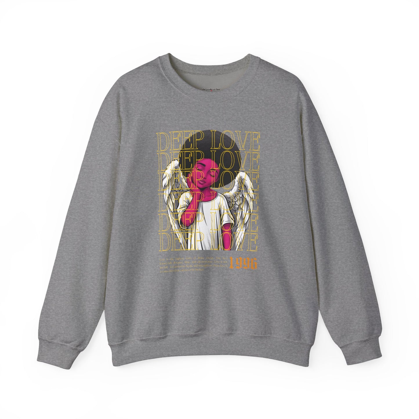Deep Love Unisex Heavy Blend™ Crewneck Sweatshirt - Comfortable Casual Wear for Every Occasion