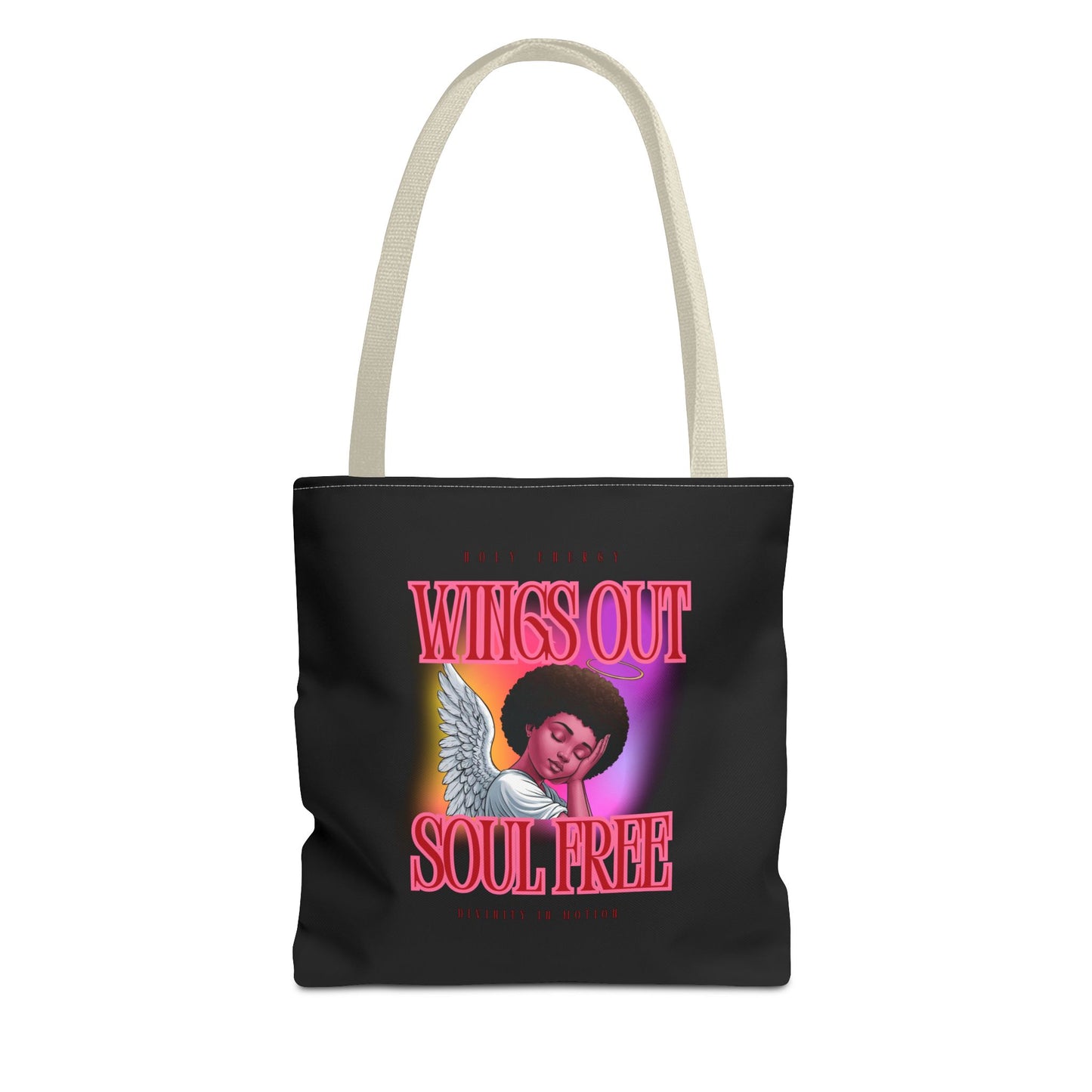 Wings Out Doubt Gone Tote Bag - Stylish & Inspirational Everyday Carry