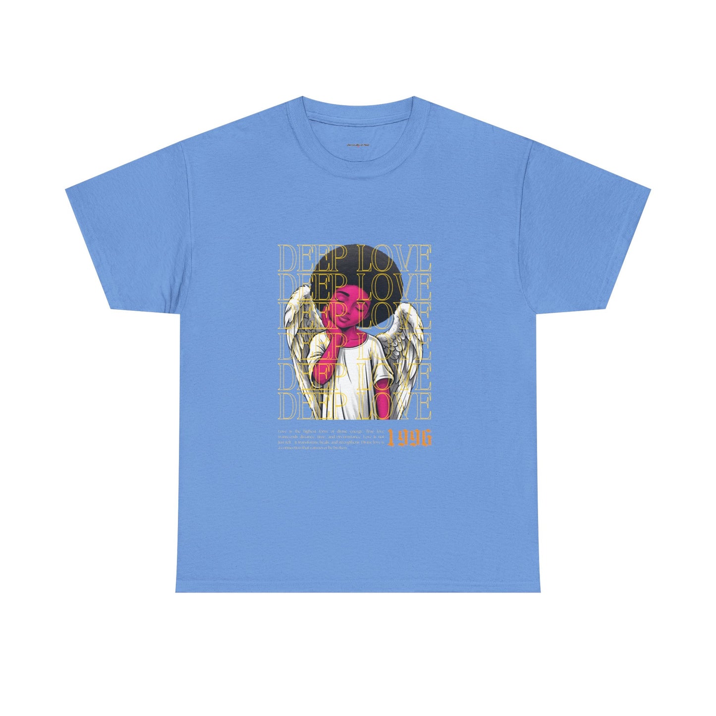 Deep Love Unisex Heavy Cotton Tee - Inspirational Graphic T-Shirt