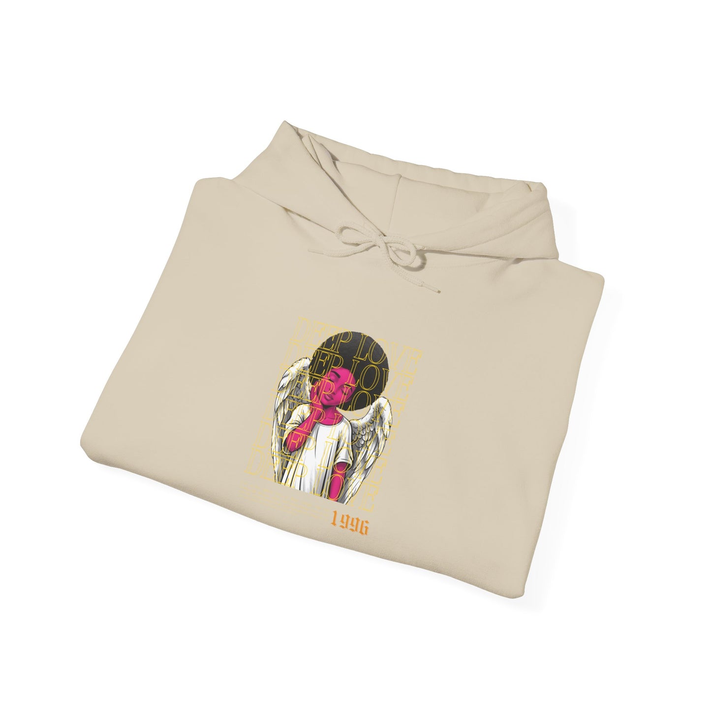 Unisex Heavy Blend™ Hoodie - Deep Love Graphic Sweatshirt