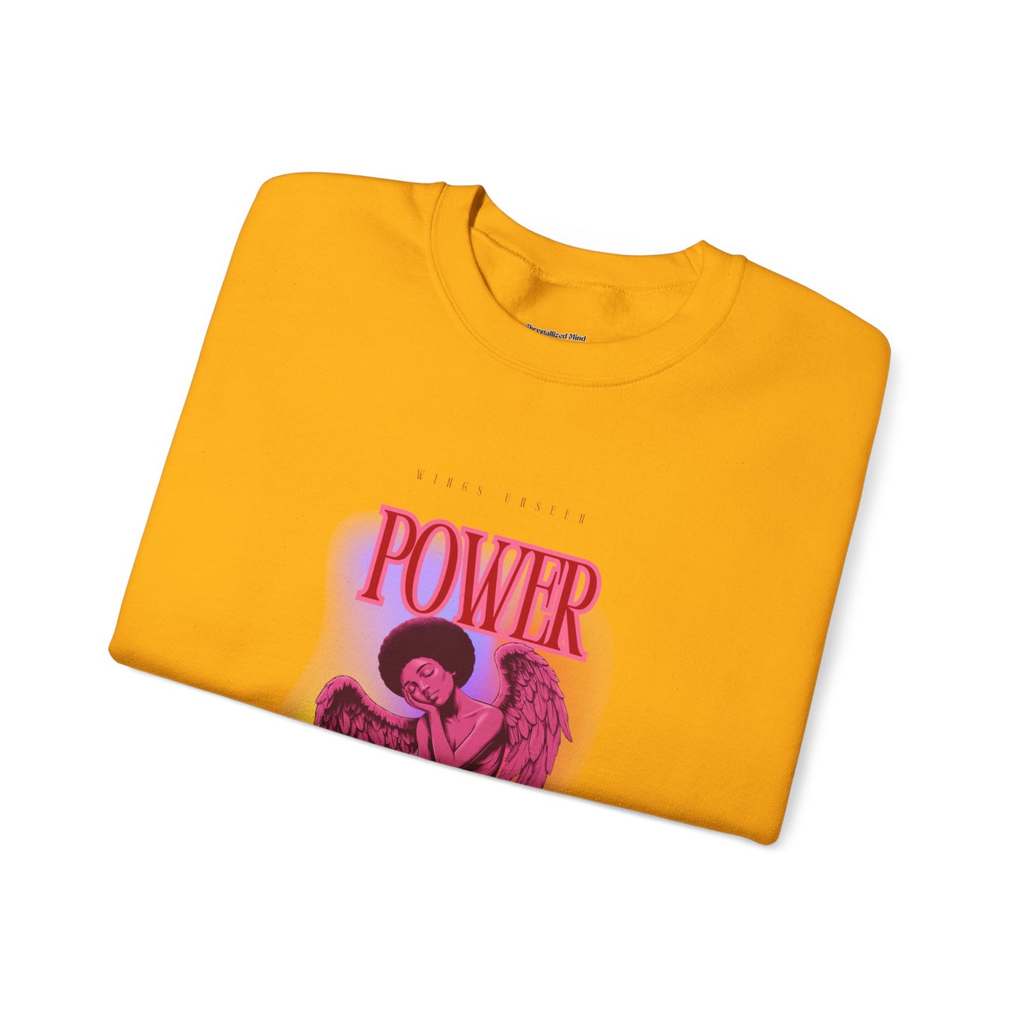 Power Unmatched - Unisex Heavy Blend™ Crewneck Sweatshirt - Comfortable Casual Wear for Every Occasion