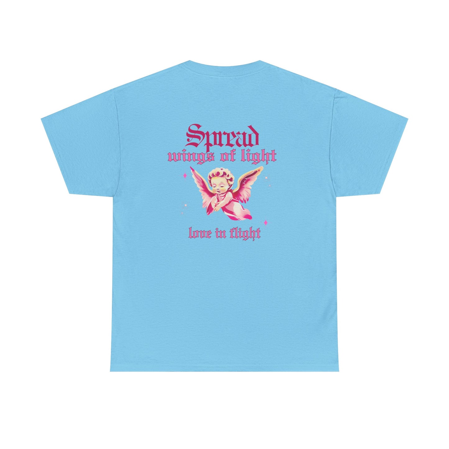 Angel Code Unisex Heavy Cotton Tee - Inspirational Graphic T-Shirt