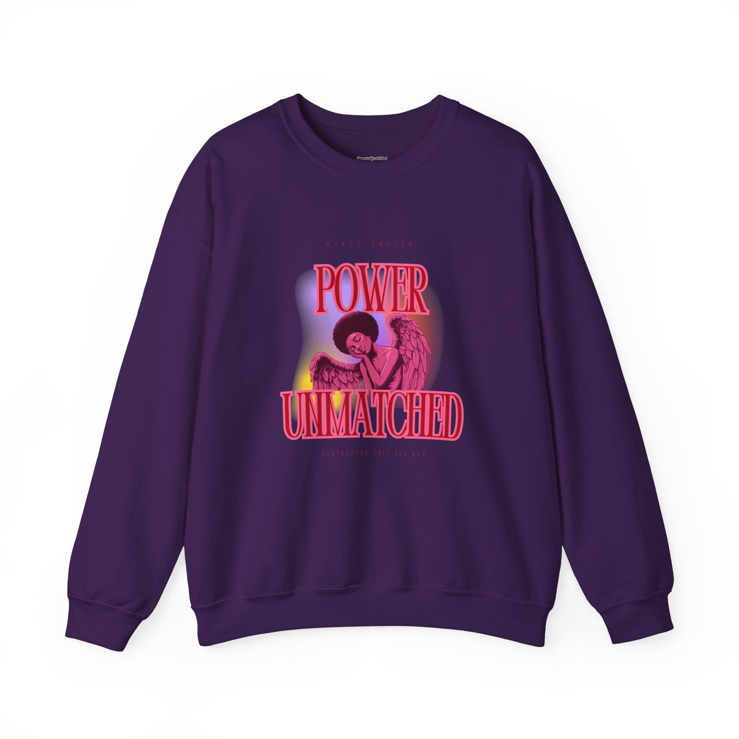 Power Unmatched - Unisex Heavy Blend™ Crewneck Sweatshirt - Comfortable Casual Wear for Every Occasion