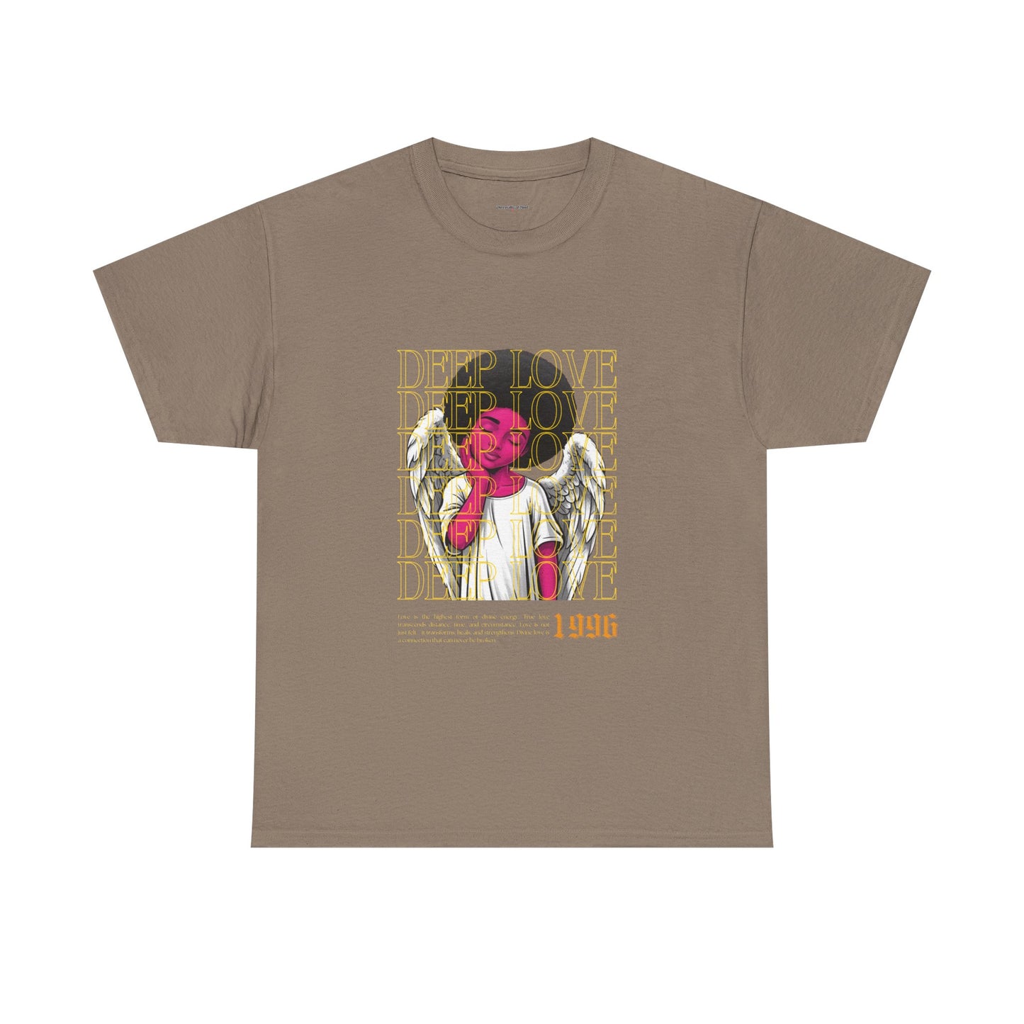 Deep Love Unisex Heavy Cotton Tee - Inspirational Graphic T-Shirt