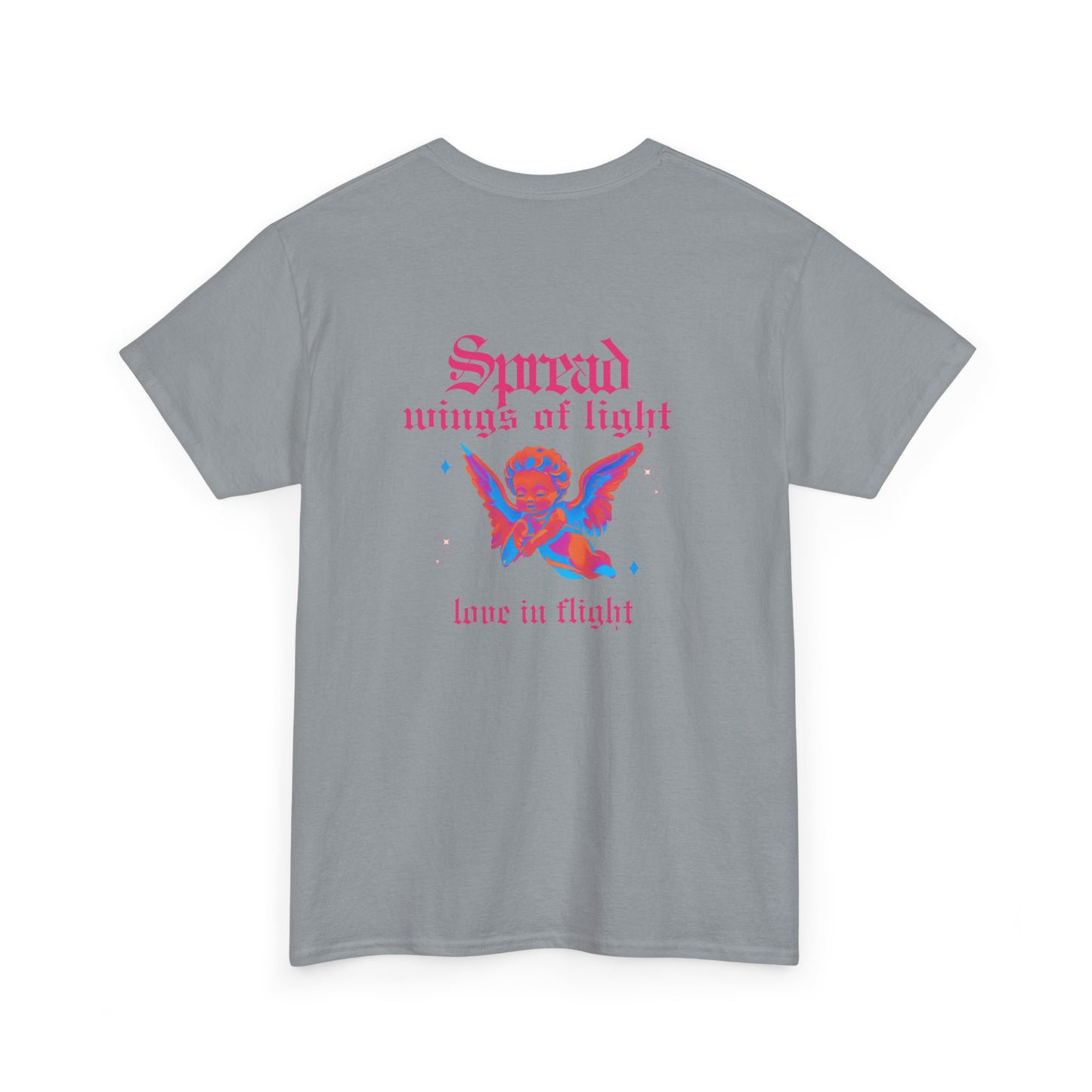 Angel Code Unisex Heavy Cotton Tee - Inspirational Graphic T-Shirt