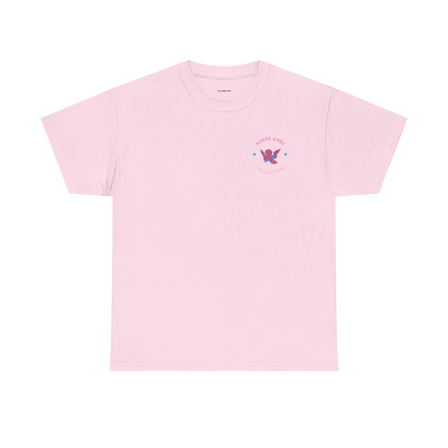 Angel Code Unisex Heavy Cotton Tee - Inspirational Graphic T-Shirt