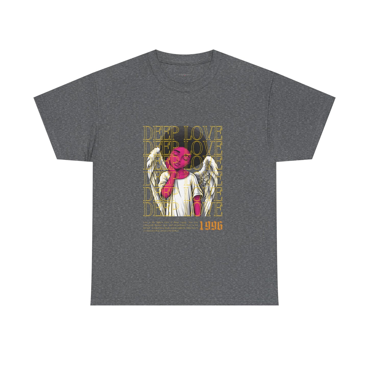Deep Love Unisex Heavy Cotton Tee - Inspirational Graphic T-Shirt