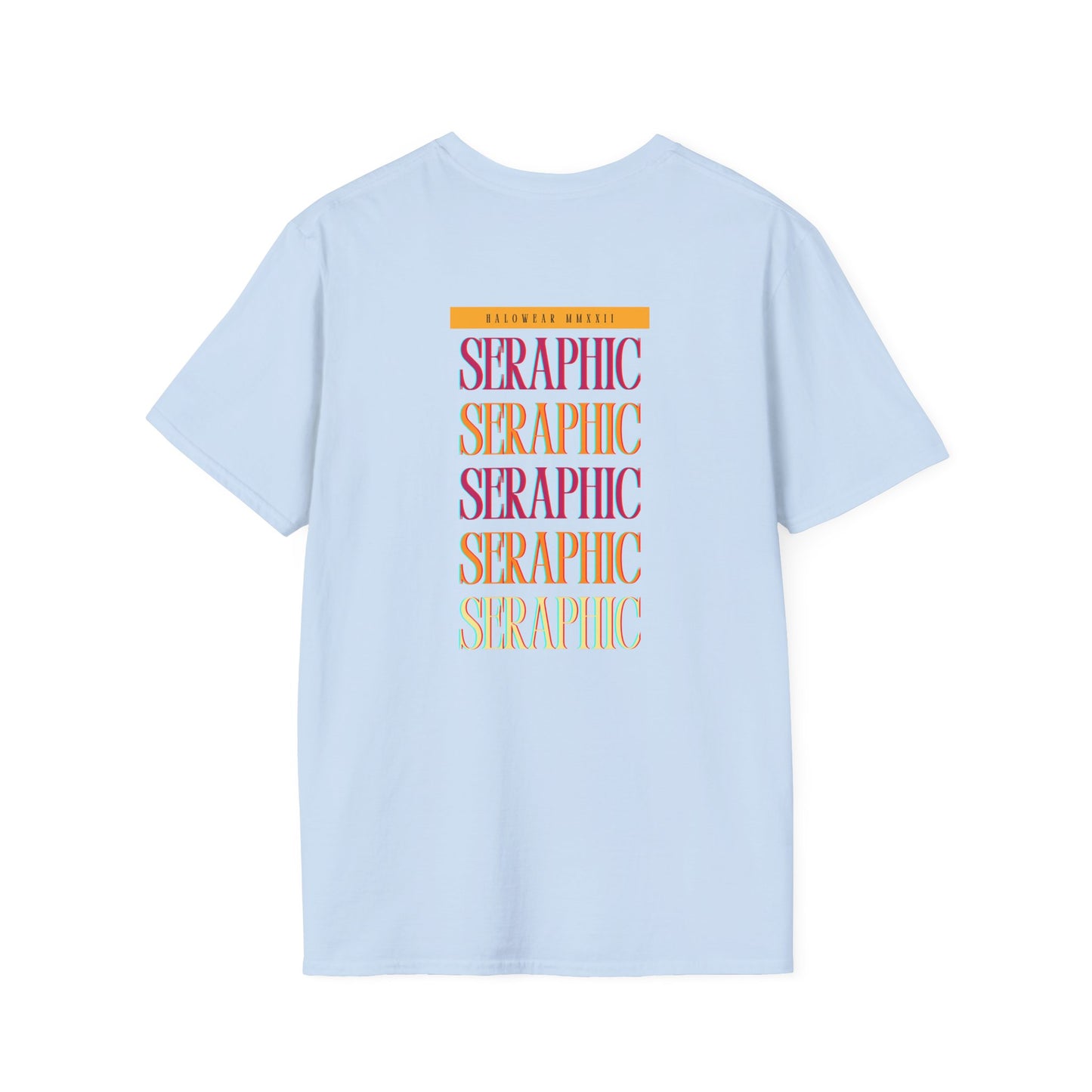 Seraphic Vibes Unisex Heavy Cotton Tee - Inspirational Graphic T-Shirt