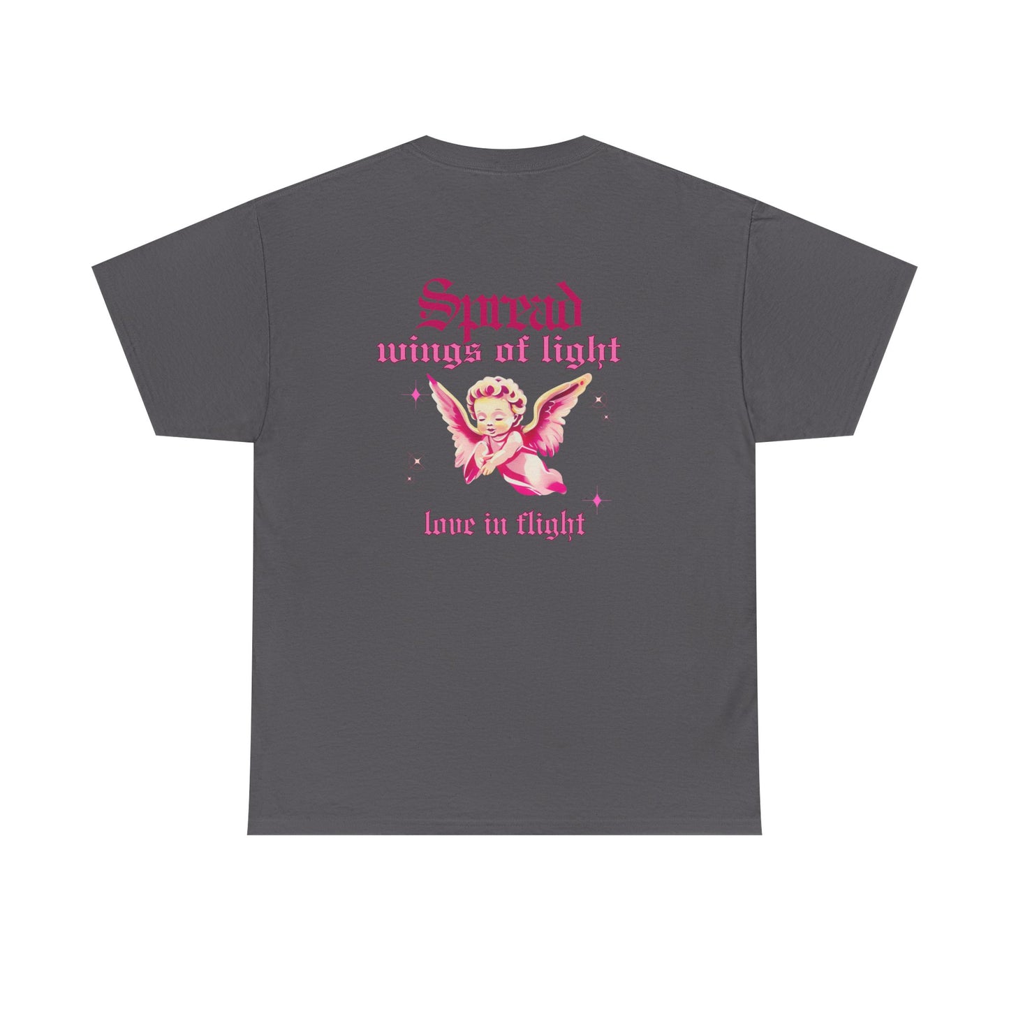 Angel Code Unisex Heavy Cotton Tee - Inspirational Graphic T-Shirt