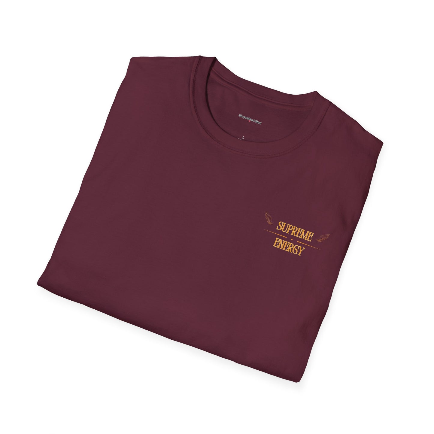 Seraphic Vibes Unisex Heavy Cotton Tee - Inspirational Graphic T-Shirt