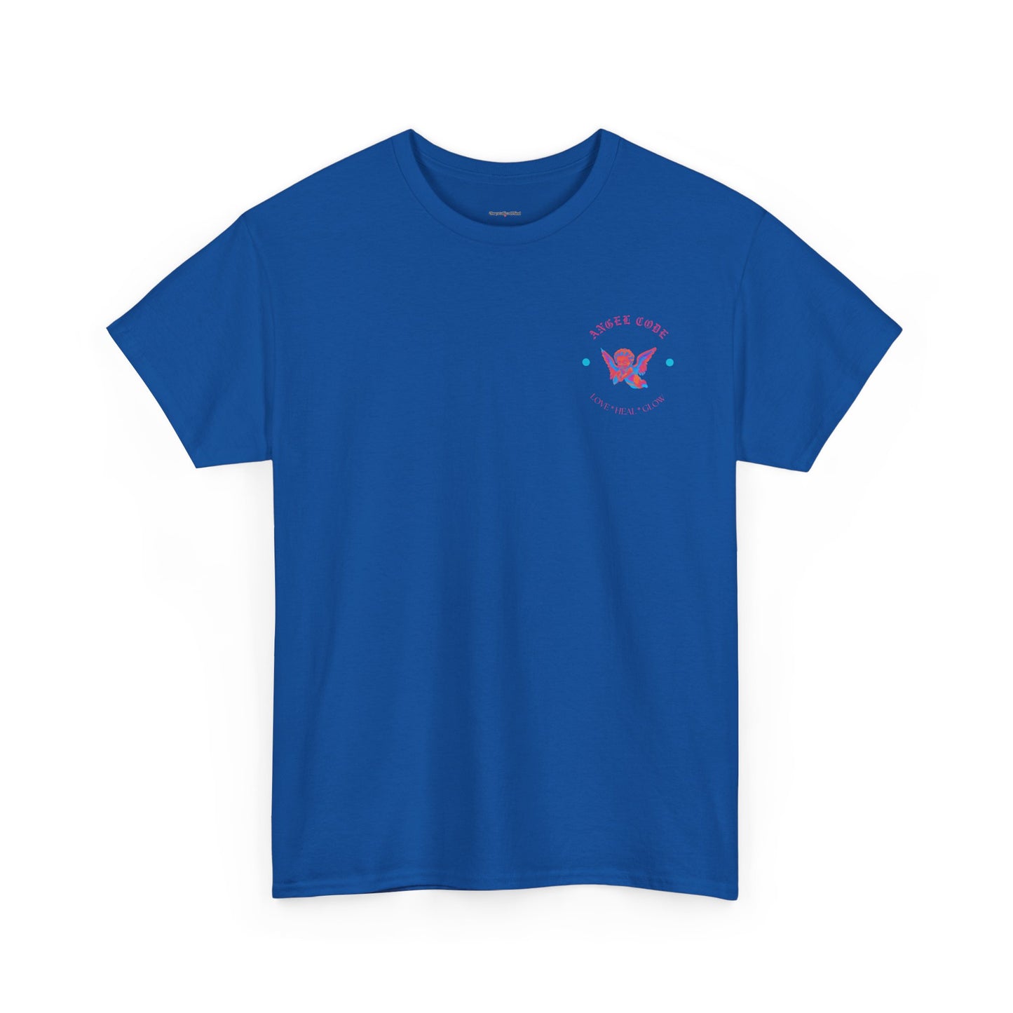 Angel Code Unisex Heavy Cotton Tee - Inspirational Graphic T-Shirt