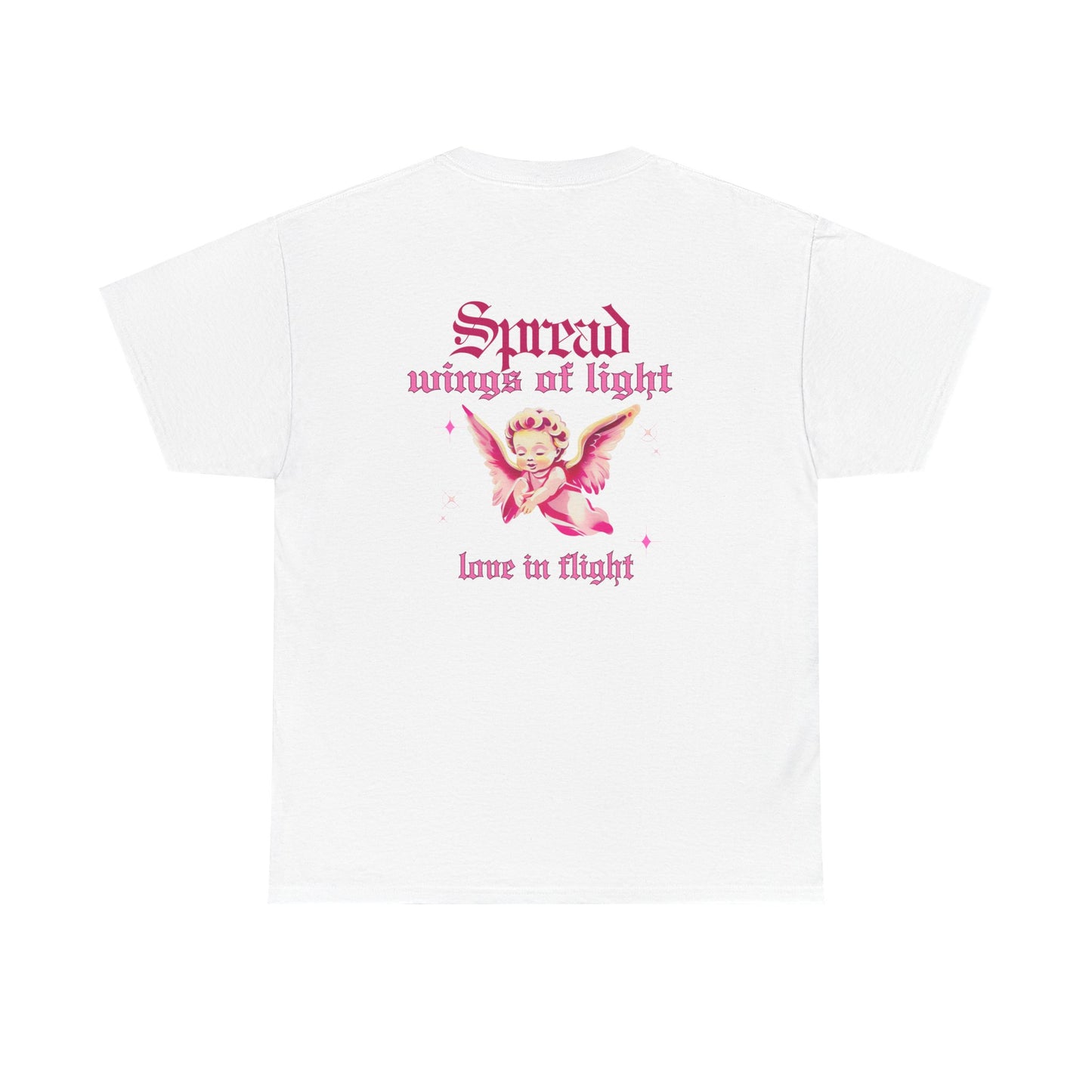 Angel Code Unisex Heavy Cotton Tee - Inspirational Graphic T-Shirt