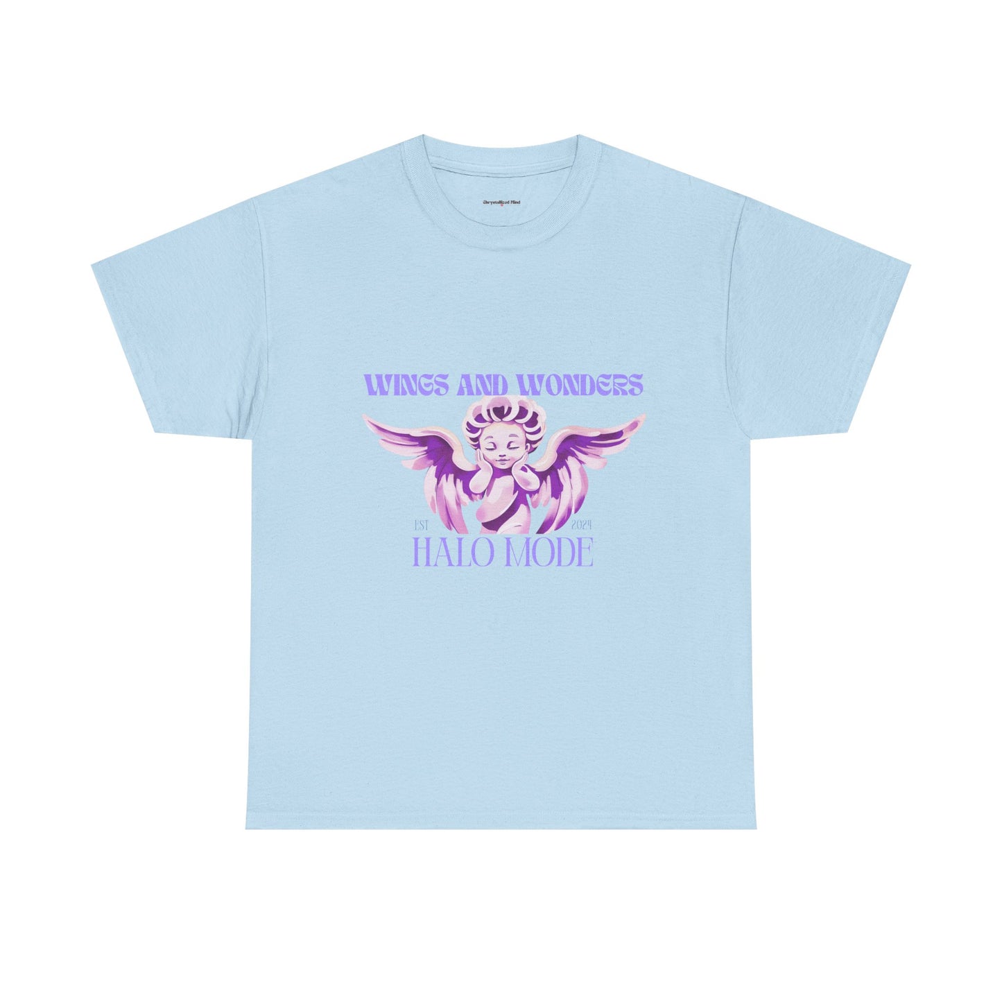 Wings and Wonders Unisex Heavy Cotton Tee - Inspirational Graphic T-Shirt