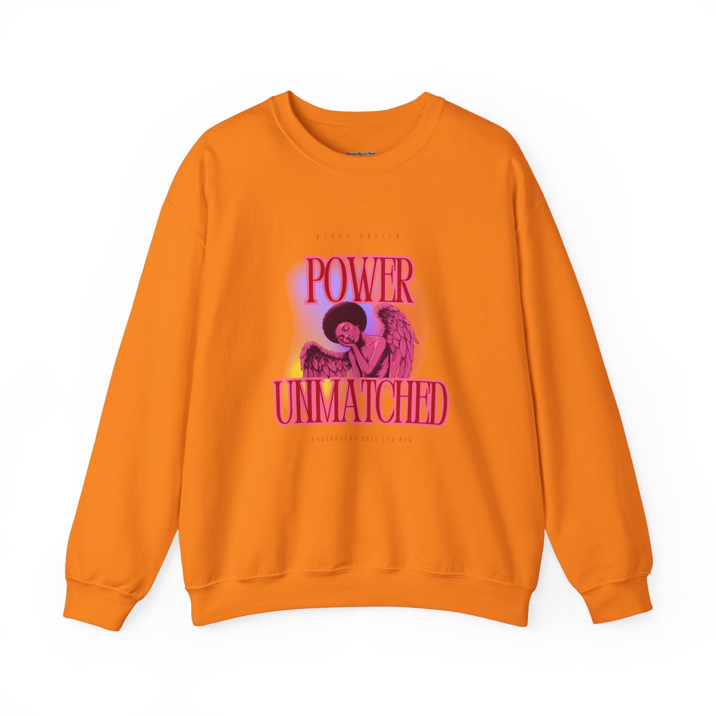 Power Unmatched - Unisex Heavy Blend™ Crewneck Sweatshirt - Comfortable Casual Wear for Every Occasion