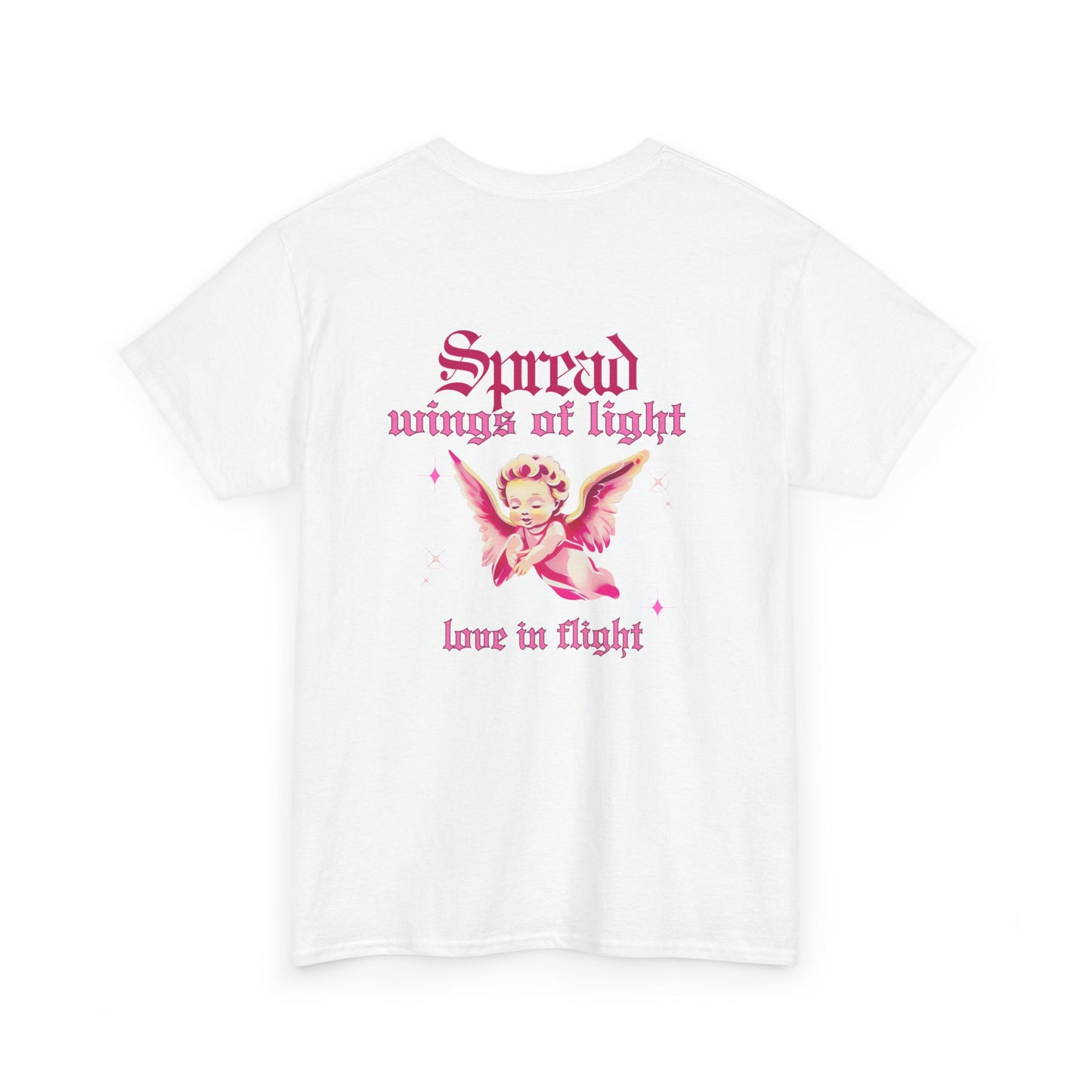 Angel Code Unisex Heavy Cotton Tee - Inspirational Graphic T-Shirt