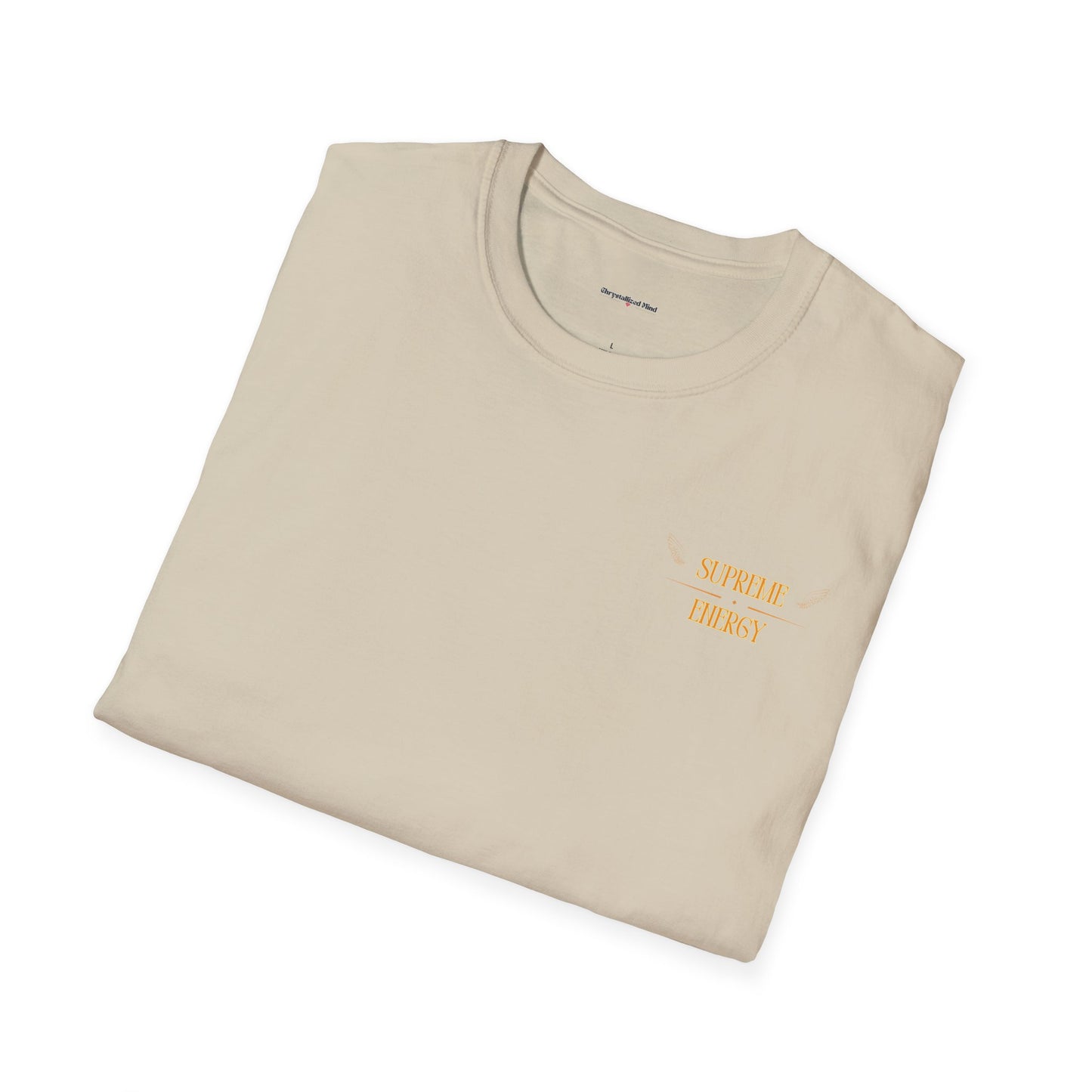 Seraphic Vibes Unisex Heavy Cotton Tee - Inspirational Graphic T-Shirt