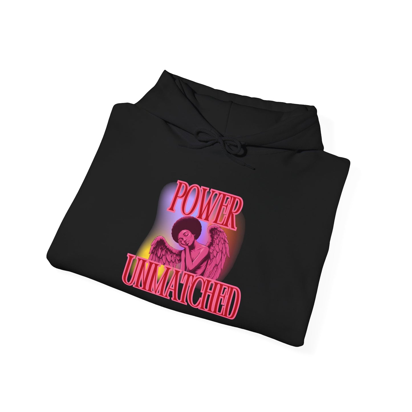 Unisex Heavy Blend™ Hoodie - Power Unmatched Graphic Sweatshirt