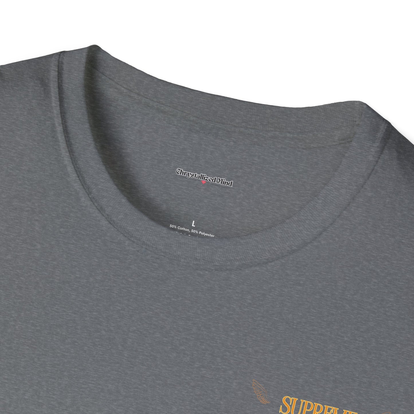 Seraphic Vibes Unisex Heavy Cotton Tee - Inspirational Graphic T-Shirt