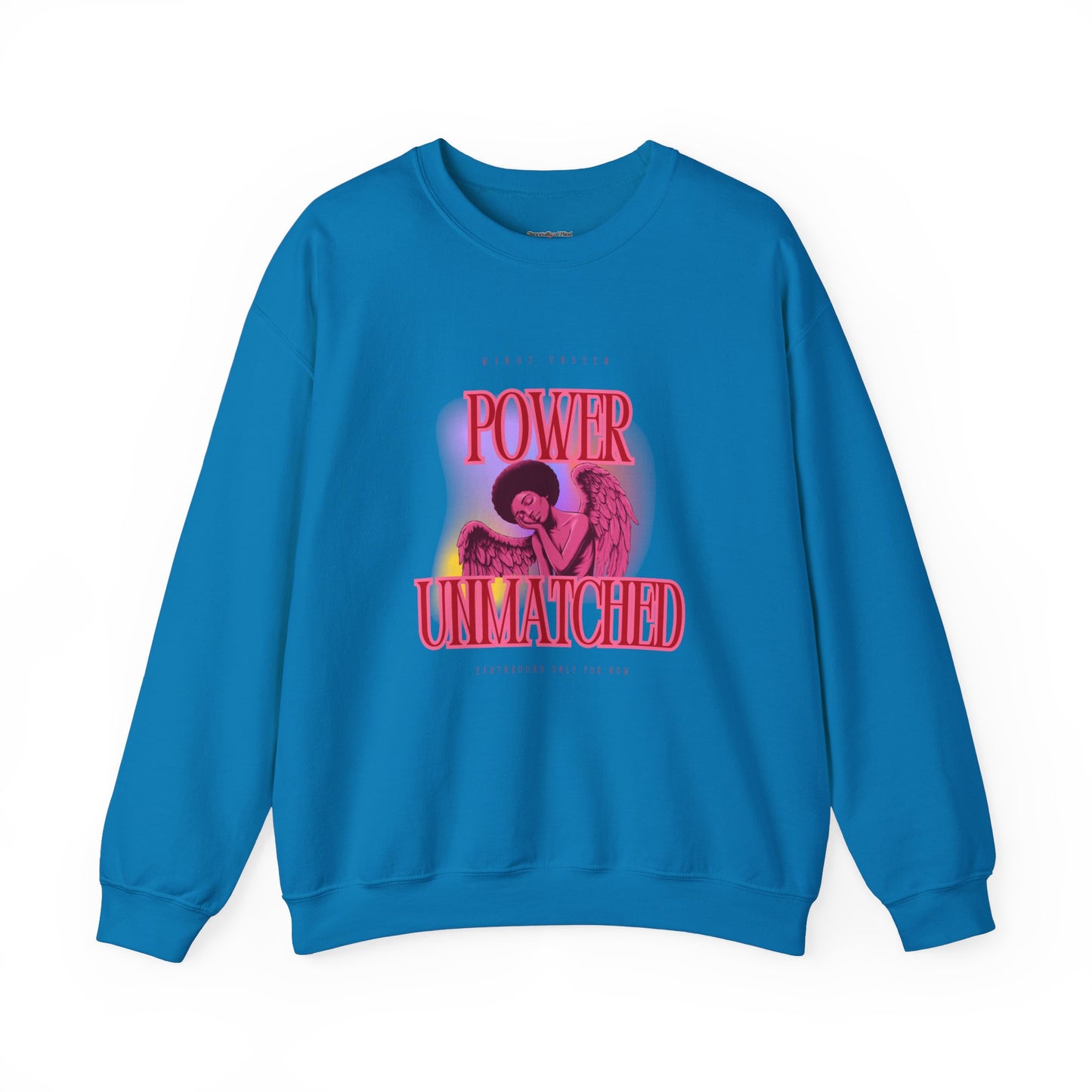 Power Unmatched - Unisex Heavy Blend™ Crewneck Sweatshirt - Comfortable Casual Wear for Every Occasion