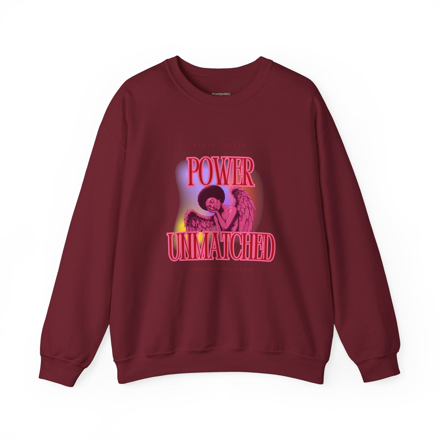 Power Unmatched - Unisex Heavy Blend™ Crewneck Sweatshirt - Comfortable Casual Wear for Every Occasion