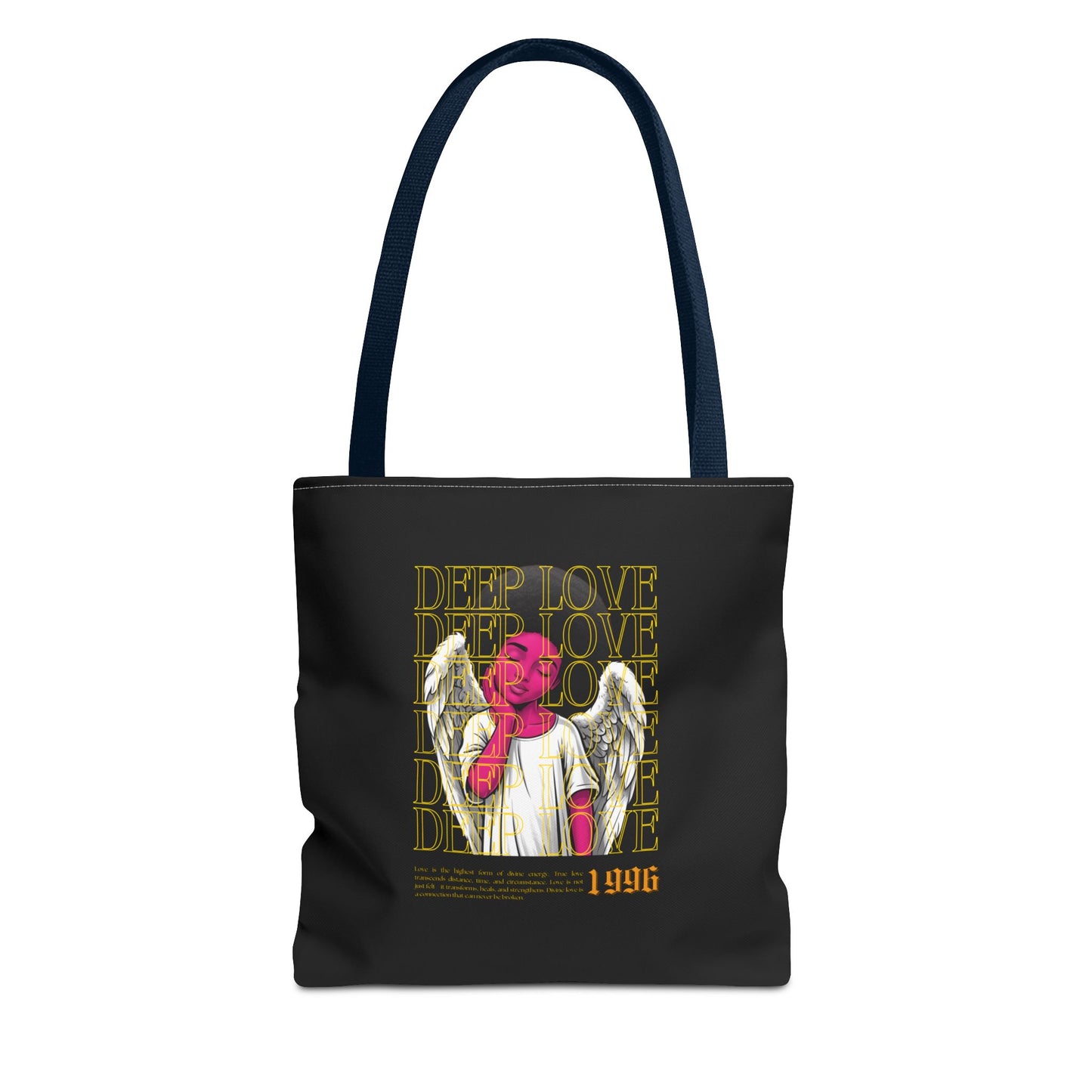 Deep Love Winged Angel Tote Bag - Stylish & Inspirational Everyday Carry