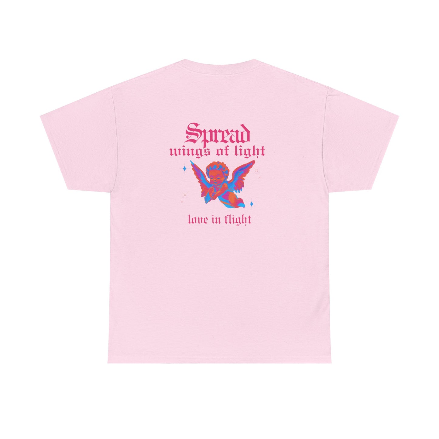 Angel Code Unisex Heavy Cotton Tee - Inspirational Graphic T-Shirt