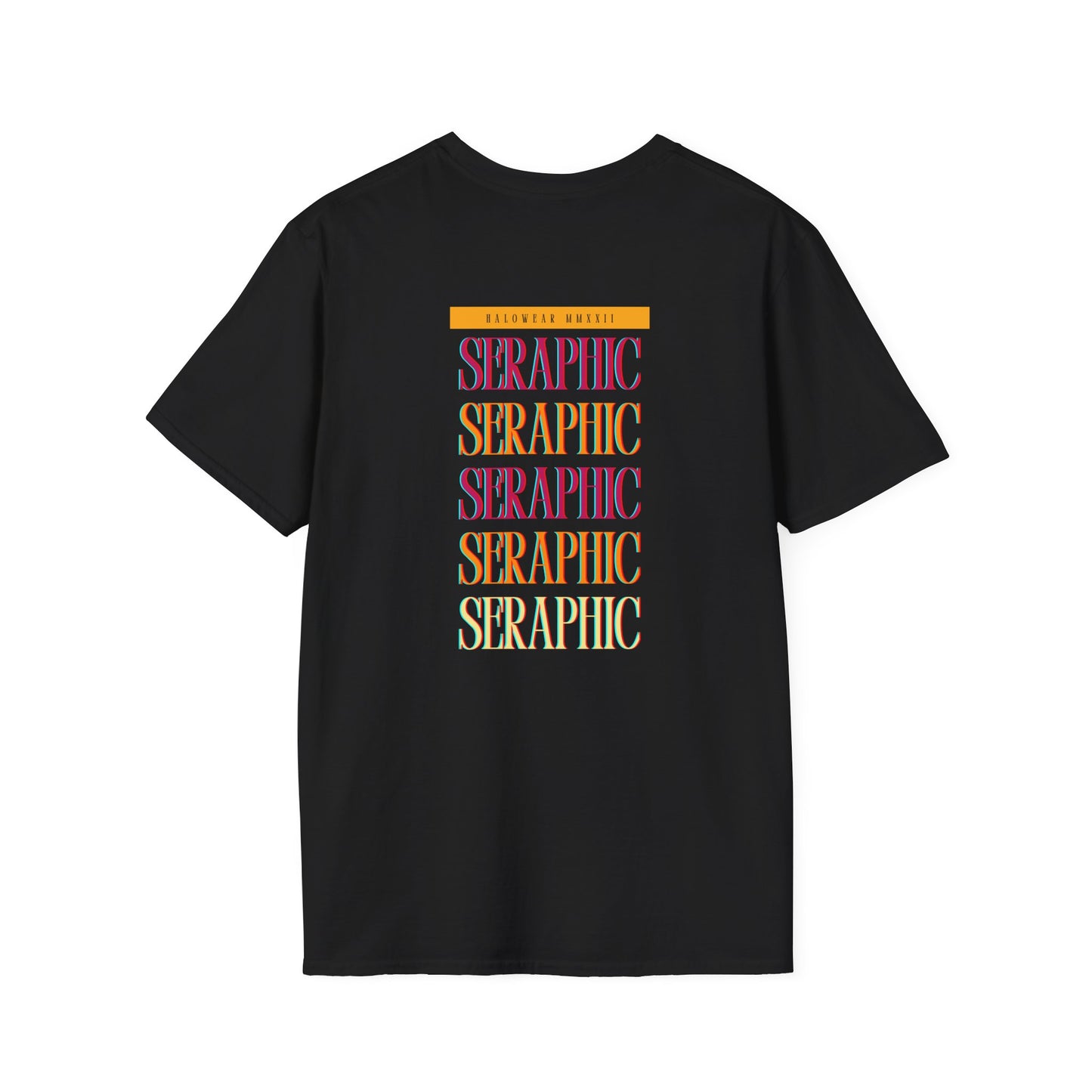 Seraphic Vibes Unisex Heavy Cotton Tee - Inspirational Graphic T-Shirt
