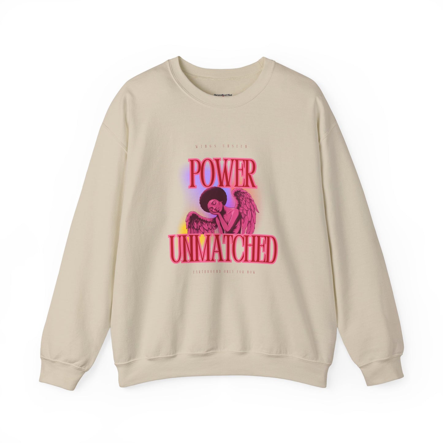 Power Unmatched - Unisex Heavy Blend™ Crewneck Sweatshirt - Comfortable Casual Wear for Every Occasion