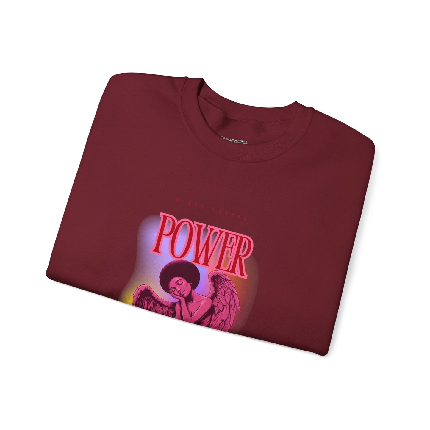 Power Unmatched - Unisex Heavy Blend™ Crewneck Sweatshirt - Comfortable Casual Wear for Every Occasion