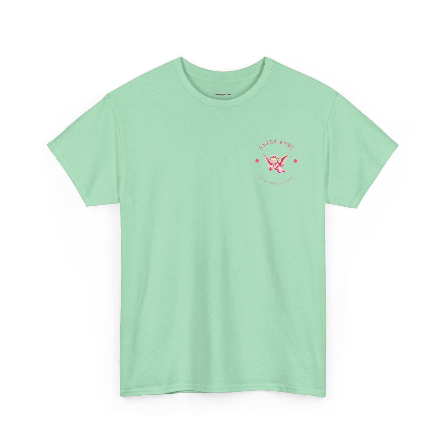 Angel Code Unisex Heavy Cotton Tee - Inspirational Graphic T-Shirt
