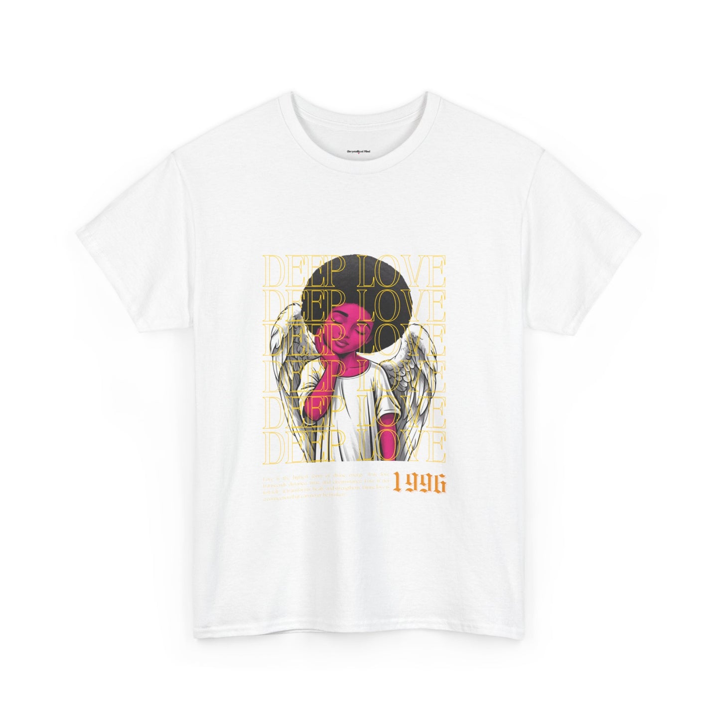 Deep Love Unisex Heavy Cotton Tee - Inspirational Graphic T-Shirt