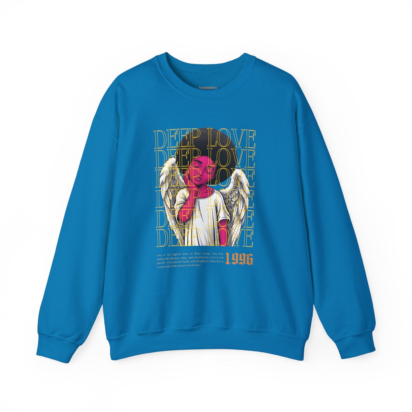 Deep Love Unisex Heavy Blend™ Crewneck Sweatshirt - Comfortable Casual Wear for Every Occasion