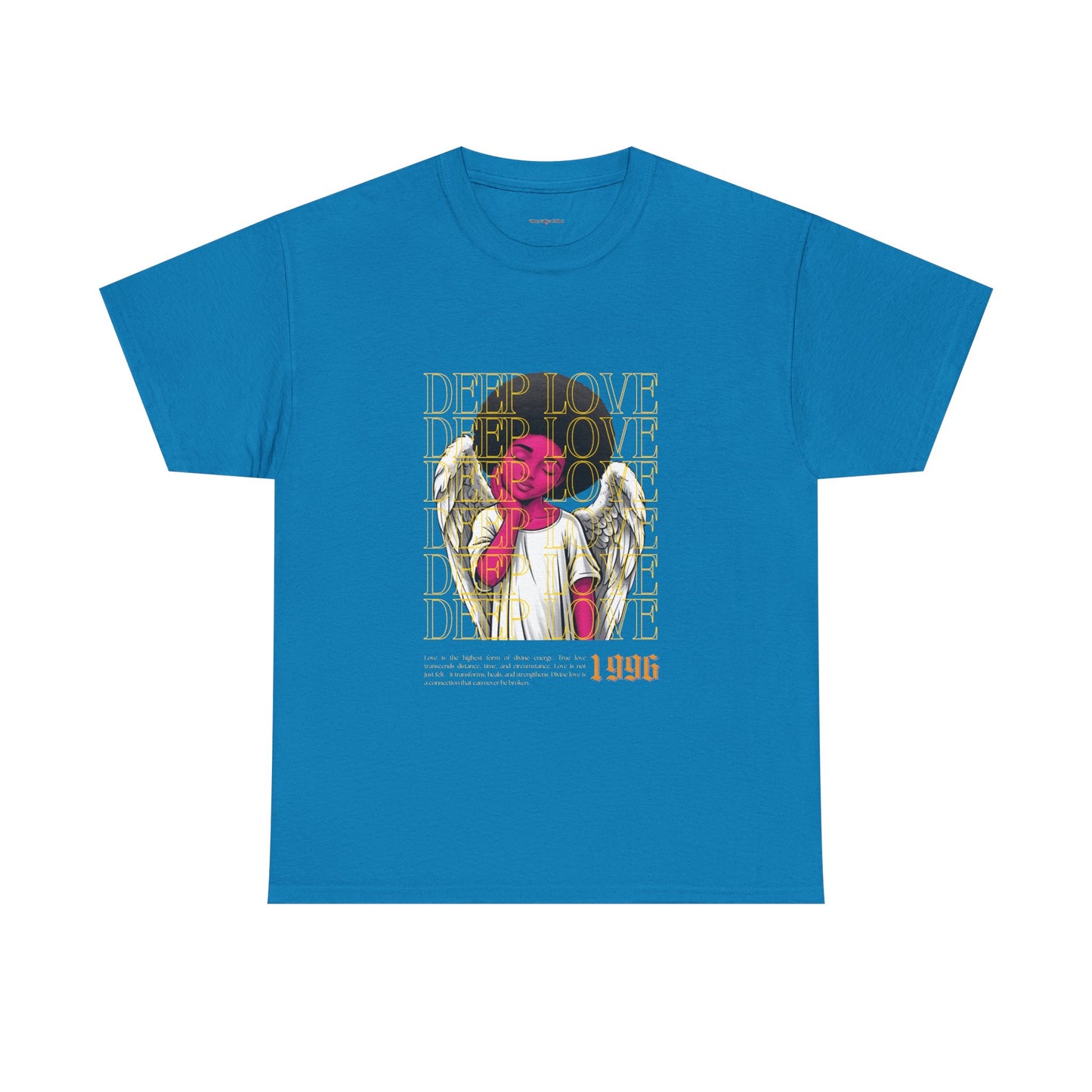 Deep Love Unisex Heavy Cotton Tee - Inspirational Graphic T-Shirt