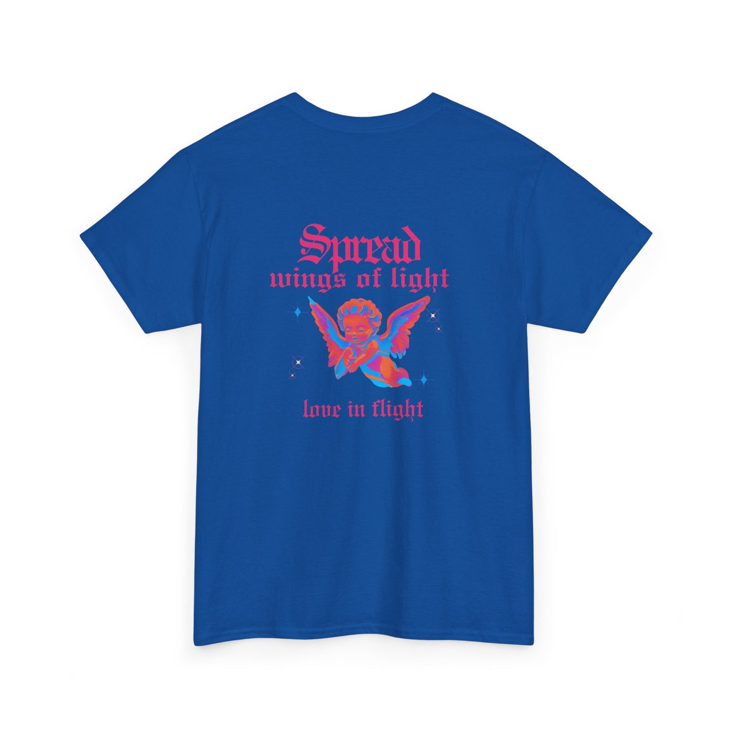Angel Code Unisex Heavy Cotton Tee - Inspirational Graphic T-Shirt