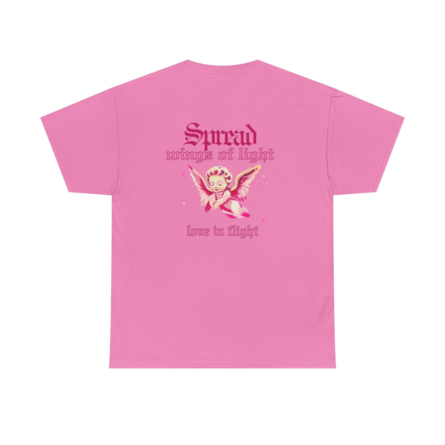 Angel Code Unisex Heavy Cotton Tee - Inspirational Graphic T-Shirt