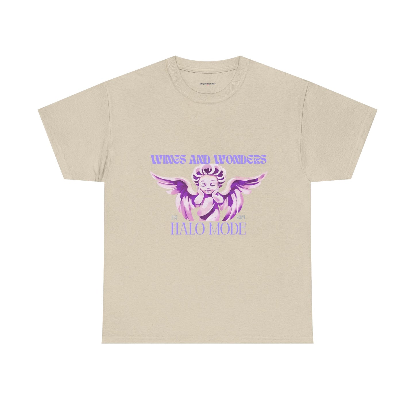Wings and Wonders Unisex Heavy Cotton Tee - Inspirational Graphic T-Shirt