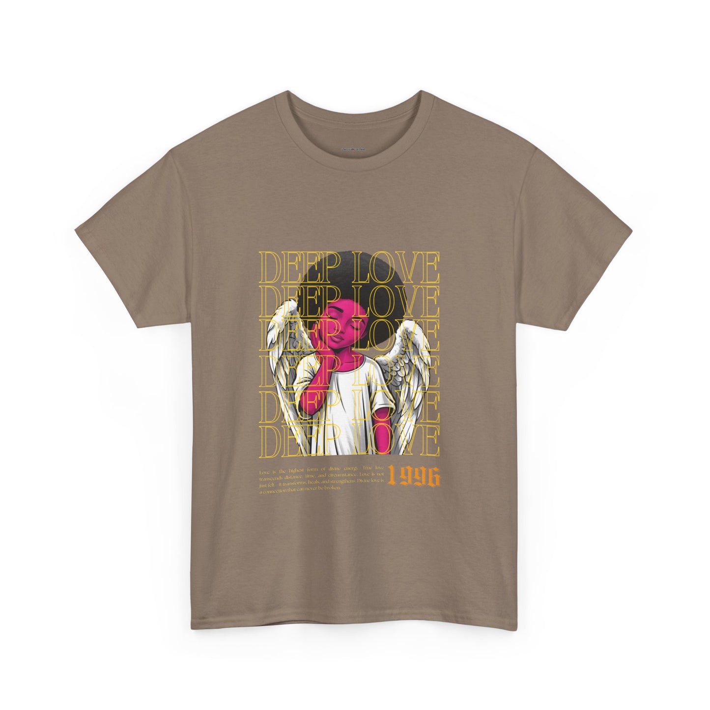 Deep Love Unisex Heavy Cotton Tee - Inspirational Graphic T-Shirt
