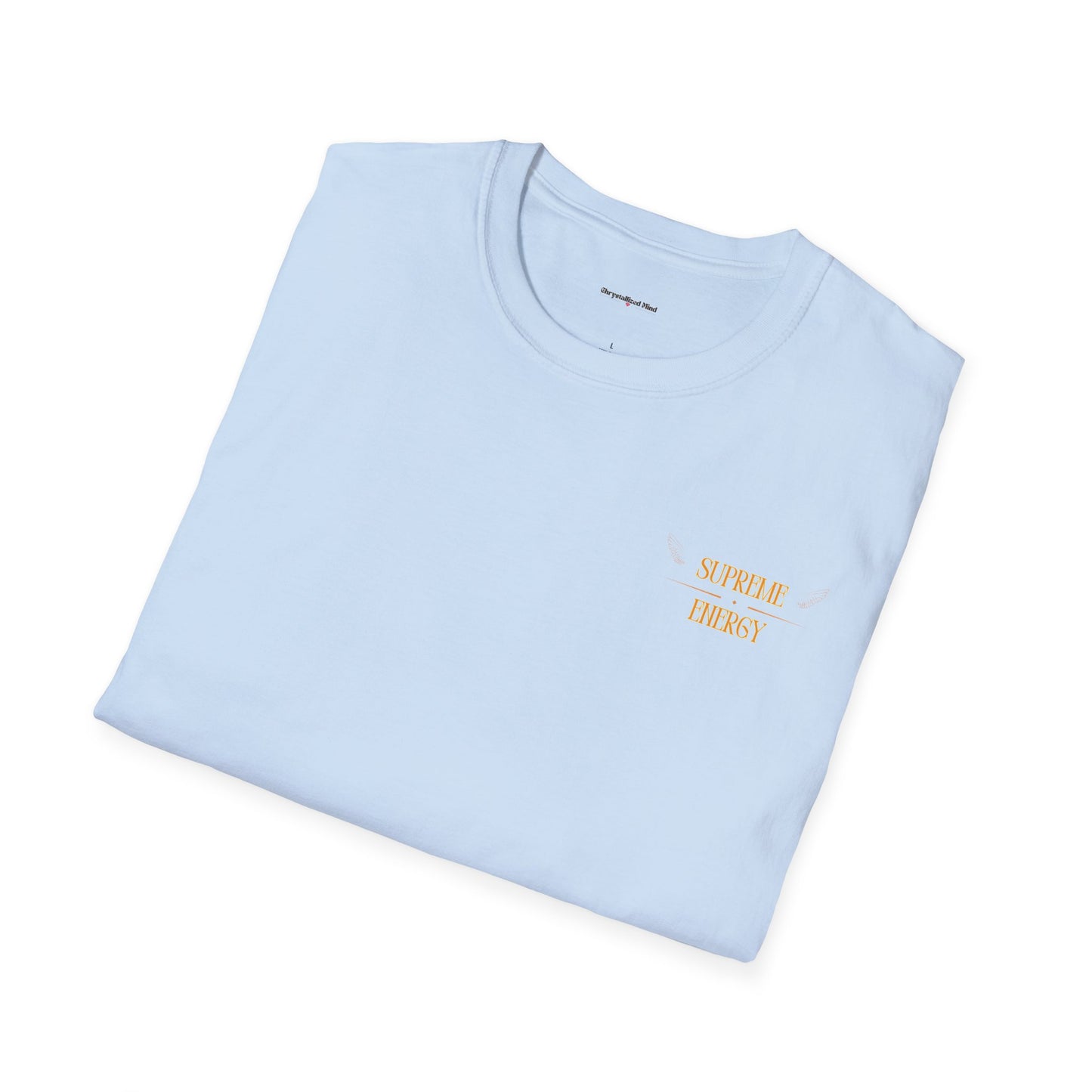 Seraphic Vibes Unisex Heavy Cotton Tee - Inspirational Graphic T-Shirt