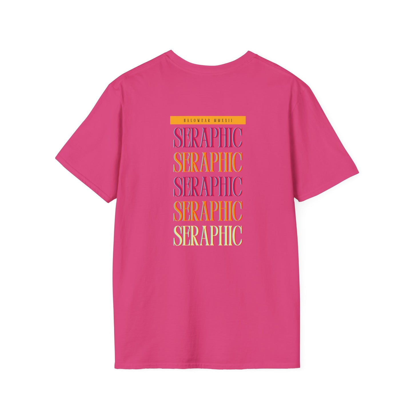 Seraphic Vibes Unisex Heavy Cotton Tee - Inspirational Graphic T-Shirt