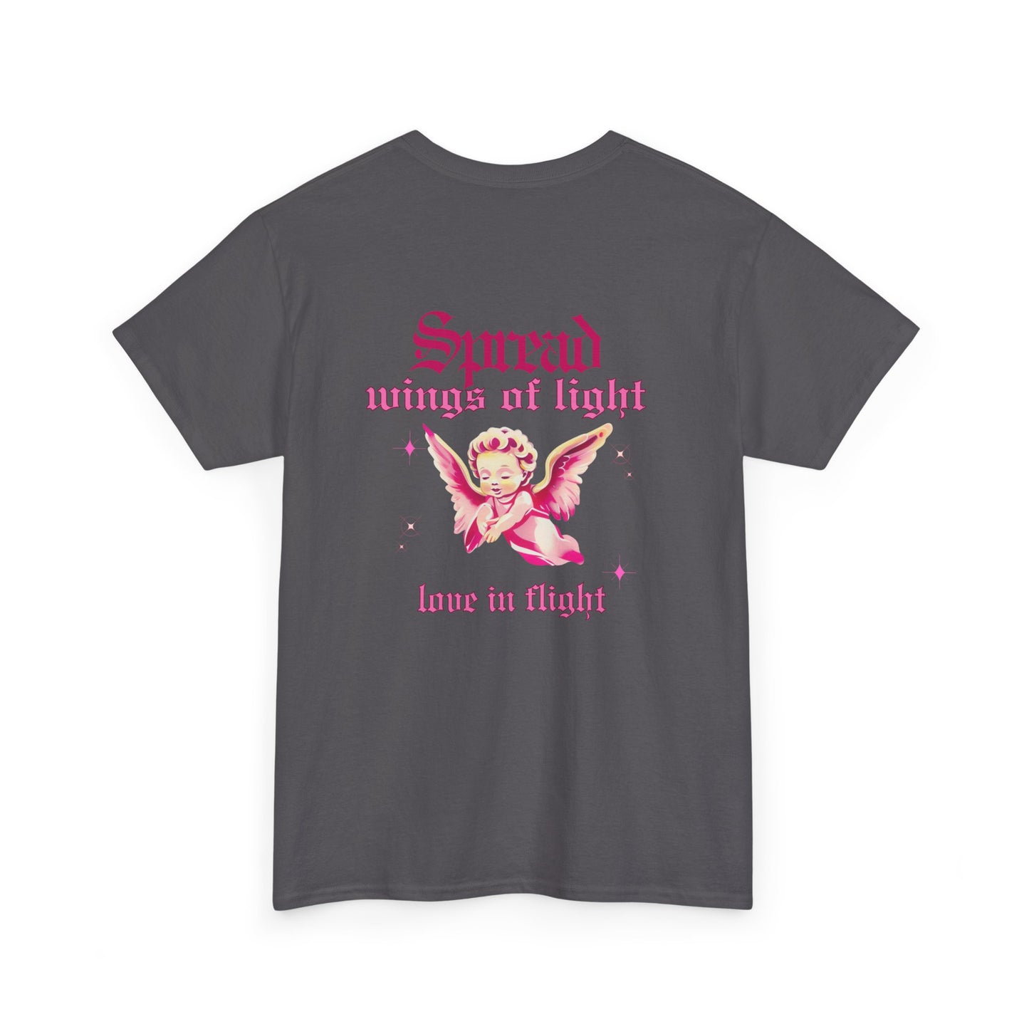Angel Code Unisex Heavy Cotton Tee - Inspirational Graphic T-Shirt