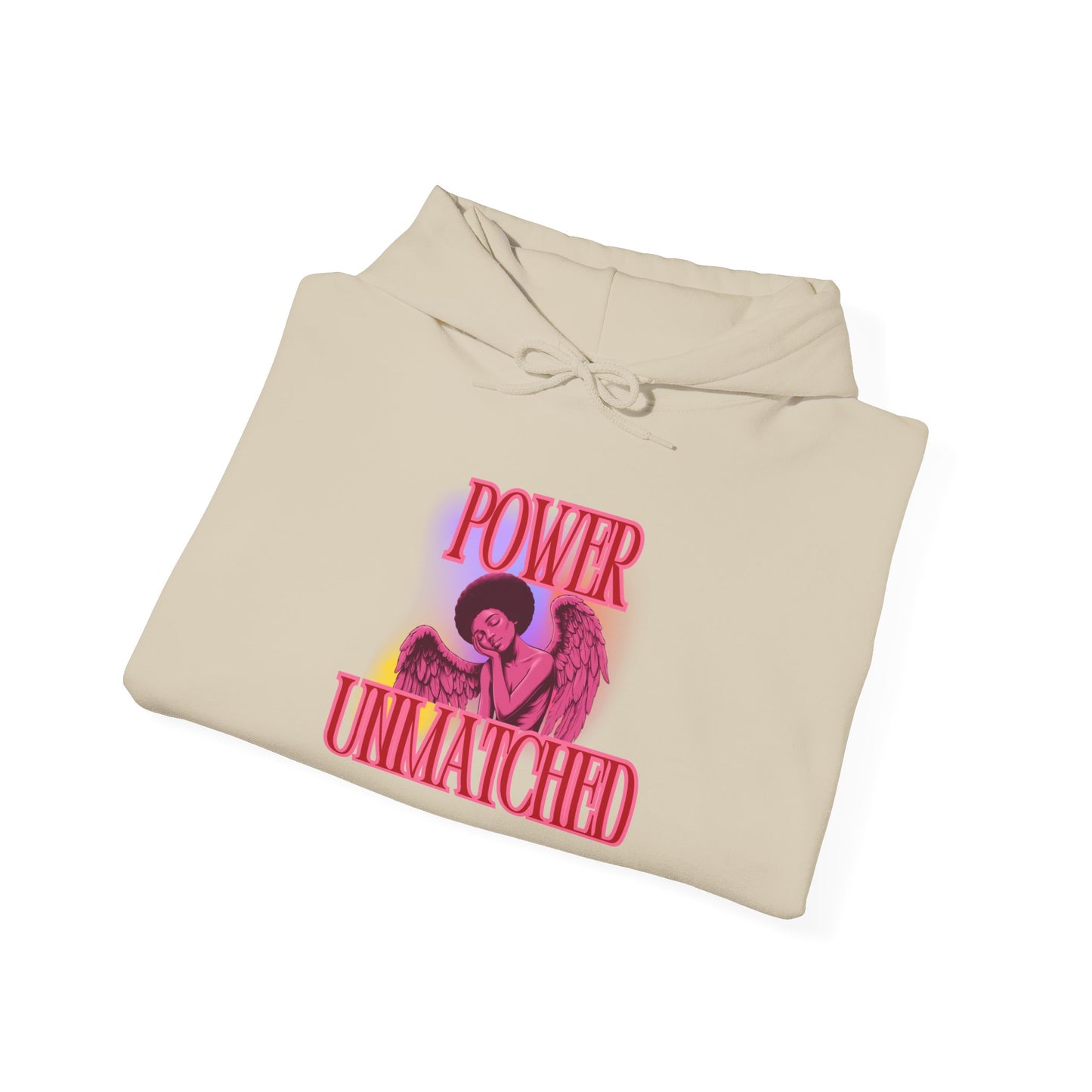Unisex Heavy Blend™ Hoodie - Power Unmatched Graphic Sweatshirt